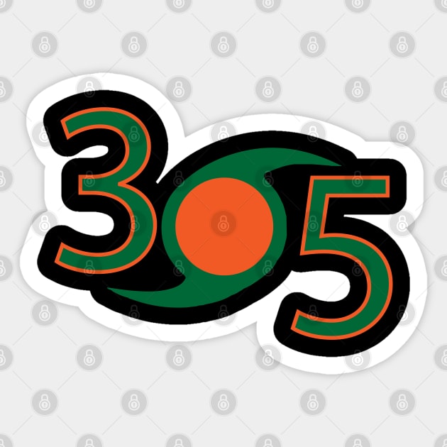 305 Cane fan Sticker by Mr.Guru 305 